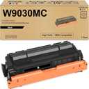 W9030 W9030MC Black Toner Cartridge Compatible wtih HP W9030MC Toner Cartridge Replacement for MFP E67550dh E67650dh E67560z E67660z Printer