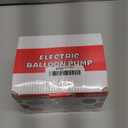 LANGXUN Portable High Power Electric Balloon Pump, Two Nozzle 110V 600W Air Blower Electric Ballon Inflator Pump for Party Latex Balloon Decoration Supplies (Yellow) (Orange)