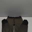 CHRLEISURE Women's Fleece Lined Tights - Fake Sheer Warm Pantyhose Thick Winter Leggings (Medium-Large)