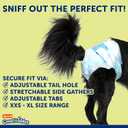 Hartz Comfitables Disposable Dog Diapers, Size XL 5 count, Comfortable & Secure Fit, Easy to Put On, Super Absorbent Male and Female Diaper