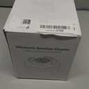 Dental Ultrasonic Retainer Cleaner Machine - 45kHz Dental Cleaning Pod with 4 Modes, Digital Timer & 200ML Capacity for Denture, Mouth Guard, Aligner, Night Guard, Braces, Toothbrush Head & Jewelry (Black)