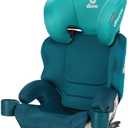 Diono Everett NXT High Back Booster Car Seat with Rigid Latch, Lightweight Slim Fit Design, 8 Years 1 Booster Seat, Blue Razz Ice
