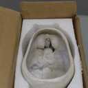 Mikayoo Skull Pen Holder Skull Makeup Brush Holder Pen Holder Dressing Table Office Desk Storage Box Green Plant Flower Pot Halloween Skull (Retro)