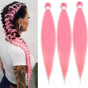26 Inch 3 Pack Pre Stretched Braiding Hair