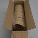 GUSTO [32 oz. - 25 Count Kraft Paper Food Containers with Vented Lids - To Go Hot Soup Bowls, Disposable Ice Cream Cups, Ideal for Hot and Cold Foods - (Formerly Comfy Package)