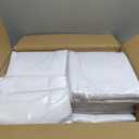 12 Pack White Table Cloth 60 x 126 Inch Rectangular Tablecloths for 8 Foot Rectangle Tables, Wrinkle Resistant White Tablecloth Washable Polyester Fabric Table Covers for Buffet Wedding Party Banquet