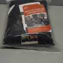  Kipiea 600D Outdoor Waterproof Square Hot Tub Cover Protector, Heavy Duty Polyester SPA Covers UV Protection Cover 78" L x 78" W x 20" H, Black