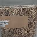 RYB HOME Hallway Runner Rug 2x10 for Kitchen Bathroom, Washable Ultra Soft Stain Resistant Floral Distressed Rug Runner for Living Room Upstairs Hallway Laundry, 2x10 ft, Brown