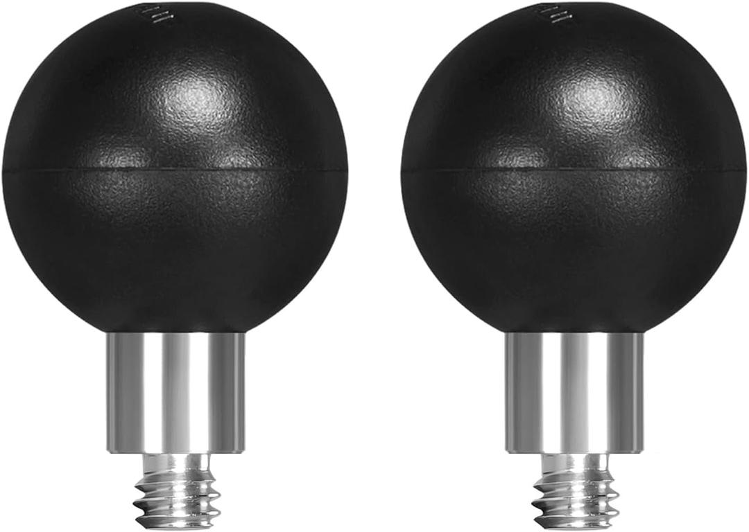 FANAUE 2 Pack Ball Mount Compatible with RAM Mounts B Size 1" Ball Components (1 Inch Ball)
