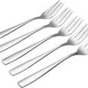Asking 12 Pieces Stainless Steel 3-tine Forks, Tasting Forks