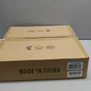 LED Ceiling Light Fixture 15.74, Handcrafted Walnut Wood Modern Wabi-Sabi Style, 42W LED 3000K-4000K-6000K, Low Profile Lamp for Bedroom Kitchen Hallway Dining