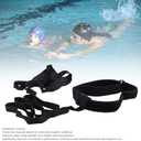 Swim Parachute, Swimming Resistance Belt Swim Training Exerciser Belt with Drag Parachute, Swimming Harness Swim Training Equipment for Adults and Kids (20cm)
