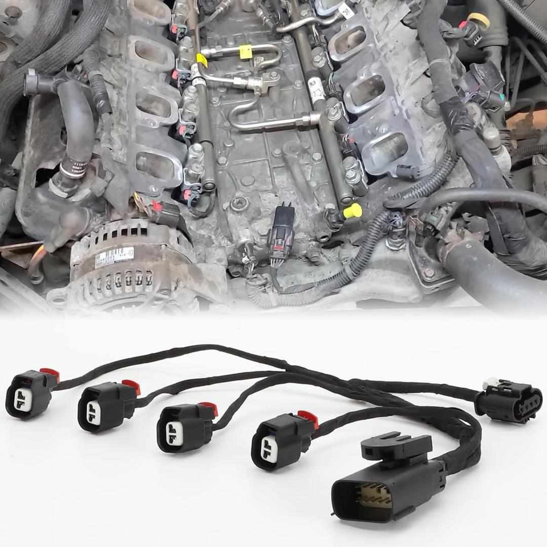 Replacement Part Number # 28329581 28388775 12685360 12687244 Fuel Injection Ignition Harness for GM Left Hand Fuel Rail 5.3L 6.2L V8