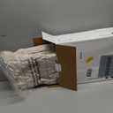 Sealy Electric Blanket Queen Size, Flannel Heated Blanket with 10 Heating Levels & 1-12 Hours Auto Shut Off, Fast Heating Warm Blanket, Machine Washable, Beige, 84 x 90 Inch