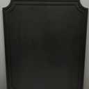 INNO STAGE 24 Inch Fireback for Fireplace- Iron Fireplace Back Plates with Feet, Fireplace Wall Protection, Fireplace Heat Reflect, Black