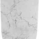 Toothbrush Holder Polyresin Toothbrush Organizer,Marble Style Bathroom Accessories,Toothpaste Holder Makeup Brushes Cup Razors Holder for Bathroom Vanity Countertop,Ideal for Home,Hotel