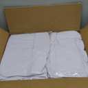 Fitted Table Cloth Round Cover 4ft-Spandex Elastic Table Covers 6 Pack 48 Inch-White Small Stretch Folding Tablecloth for Weddings Banquets Restaurant Event Parties Vendor Stand Tables