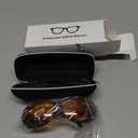 Professional UV Light Safety Glasses for 90nm-490nm wavelength UV lamps, UVC protective glasses, blocking blue light , Anti-Fatigue Anti Glare, shatterproof, anti-scratch and anti-fog, orange lenses