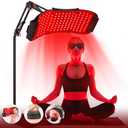 LuxRenew Max Multifunction Red Light Therapy for Body and Face, 850nm Near-Infrared Light Therapy LED Mask Facial Body Beauty Equipment for Skin Care at Home, Without Stand