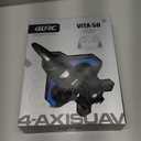 4DRC RC Planes Remote Control Airplanes for Kids, Foam Remote Control Planes for Kids Adults Beginners, Remote Control Helicopter Fighter Jet Drones for Kids Adults, 360 Flip Easy to Fly