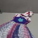 Marvel Spidey & His Amazing Friends Ghost Spider Girls Cosplay Hooded Tulle Dress for Toddler and Big Kids (5, White/Purple)