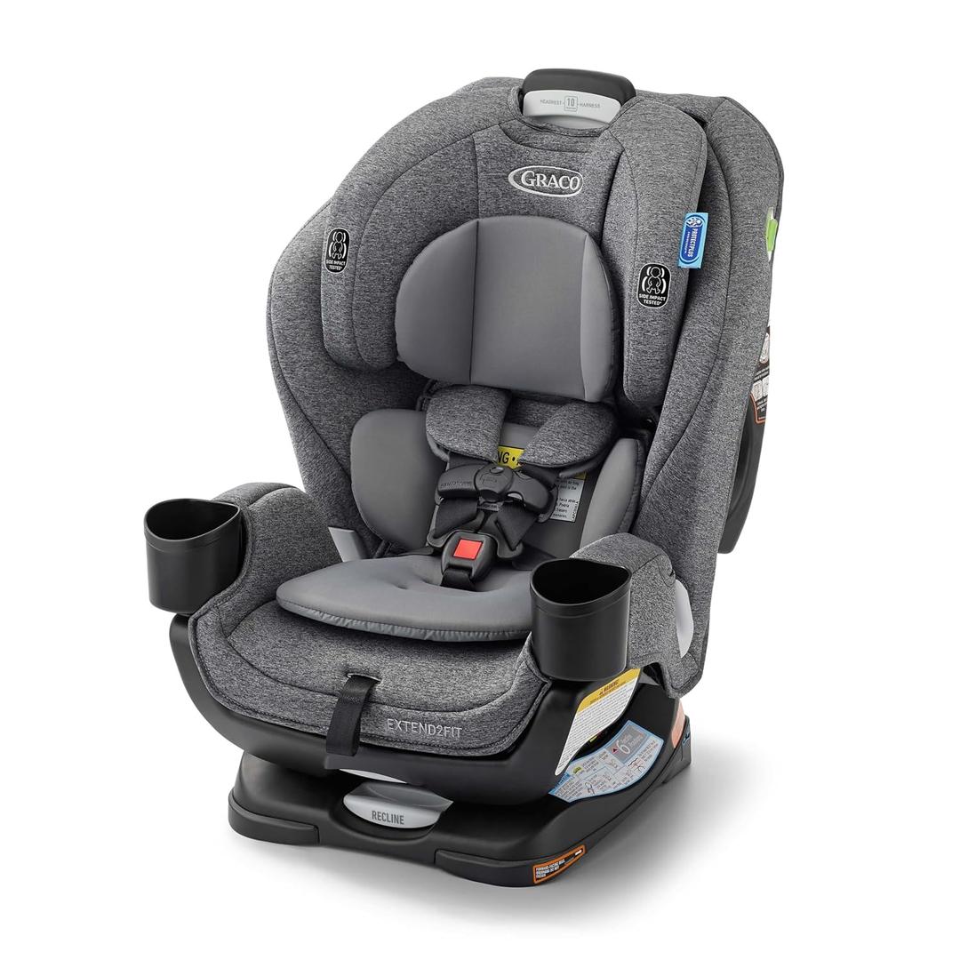 4Graco Extend2Fit 3-in-1 Convertible Car Seat, Cullen, Manufacturing Date: 2026/06/28