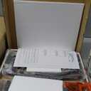 Small Round Side Table, 3-Tier End Table with Storage Shelf, Slim Sofa Table Coffee Table, Sturdy & Easy Assemble Nightstand for Small Spaces, Living Room Bedroom Corner, Grey