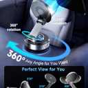 for MagSafe Car Mount Charger, 15W Fast Charging Magnetic Wireless Car Charger, Vacuum Magnetic Phone Holder [120LBS Ultra Suction Cup & 3000gf Magnet ] 780 Dashboard Car Bracket for iPhone & Android