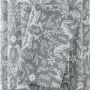 True North by Sleep Philosophy Flannel Sheets Queen Size, Cozy 100% Cotton Flannel Bed Sheets, Ultra Soft Cute Sheet Set, Novelty Print Themed Cold Weather Warm Bedding Set, Sage Winter Fauna, 4 Piece