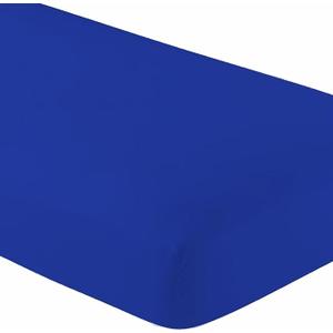 Microfiber Twin XL Fitted Bottom Bed Sheets 1800 Ultra Soft and Comfy - 15" Deep Pocket, 39" x 80" Great for Extra Long Dorm Room, Hospital & Split King Dual Adjustable Beds (Royal Blue, TXL)