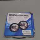 8 Inch Steel Wire Rotary Weed Brush Cutter Trimmer Head for Weed Cutter Eater, Unbreakable Wired Trimmer Blade