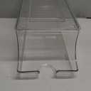 Skinny Can Organizer for Refrigerator, Stackable Tall Skinny Soda Pop Can Holder Dispenser with Lid for Fridge Pantry Rack Freezer, Clear Plastic Storage Bins-Holds 12 Slim Cans (See-through)