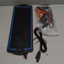 SUNAPEX 12V Solar Battery Charge: 5W Waterproof Portable Solar Panel Kit - Battery Maintainer Trickle Charger - with Upgrade Built in Charge Controller for Car Boat RV Trailer Automotive Motorcycle