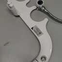 SAMODRA Ultra-Slim Hygienic Bidets Attachment for Existing Toilets - Adjustable Fresh Water Pressure Dual Nozzle (Frontal & Rear Wash) Easy to Install, Silver