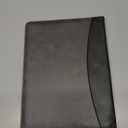 Samsill Two-Tone Padfolio, Resume Portfolio, Business Portfolio, with 8.5 x 11 Writing Pad, Gray & Black