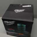 Mason Craft and More Stoneware Cafe Dinnerware Set - Teal, 12 pc