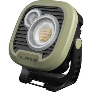 klarus WL3 Camping Light Magnetic Work Light, 1500 High Lumens, 13500mAh High Capacity, 6 Light Modes, Rechargeable Portable LED Lights for Work, DIY, Emergency Power Outage, Car Repair & Camping