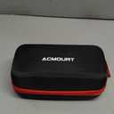 Acmount W160 Jump Starter with Air Compressor, 5000A Portable Car Jump Starter 150PSI Tire Inflator/Air Pump, 12V Battery, Up to 9L Gas/8L Diesel Engine, Jump Pack, Car Emergency Kit