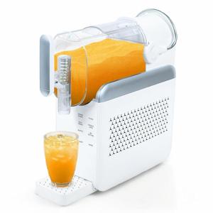 Slushie Machine for Home,Frozen Drink and Slushy Maker,240W Fast Make Slushy 5-10 Minutes,No Ice Needed, 6 Preset Programs Slushie Maker with Auto Clean,Frozen Margaritas, Frapps, Milkshake(White)