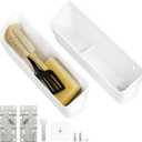 Furniware 1 Pair Tip Out Tray Hinges with 1 Pair Tip-Out Tray 11 inch, Standard Sink Hinges for Sink-Front Drawer, Steel