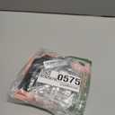 SUUKSESS Women High Waisted High Cut Bikini Set Sexy Triangle Two Piece Swimsuits (Small, 127 Pink Black)