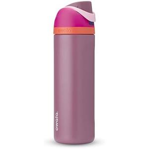 Owala FreeSip Insulated Stainless Steel Water Bottle with Straw for Sports and Travel, BPA-Free Sports Water Bottle, 24 oz, Crown Jewel