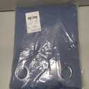 NICETOWN 100% Blackout Blind, Laundry Room Decor Window Treatment Curtains, Stone Blue, 1 PC, 52 inches x 90 inches, Thermal Insulated Energy Smart Drape and Drapery for Villa, Hall and Studio