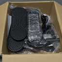 Under Desk Elliptical Machine for Senior Mini Elliptical Leg Exerciser with Remote Quiet Portable Electric Seated Foot Pedal Exerciser for Home Office (Poratable)