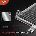 A-Premium Air Conditioning A/C Condenser Compatible with Acura TSX 2009-2014 2.4L 3.5L, Replace# 80100TL1G01