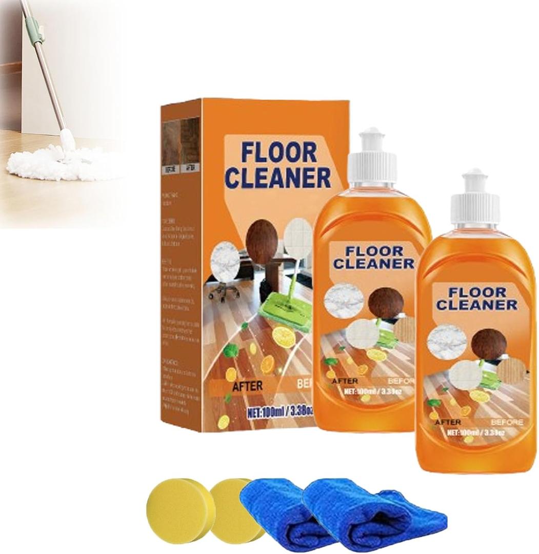Spiritukal Multi-purpose Floor Cleaner, 3.5oz Spiritukal Floor Cleaner, 2025 New Floors Cleaners Mopping for Ceramic Tile and Wood Floors (2)