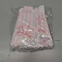 Fullhawl 24 Pcs Pink Bow Mini Popcorn Boxes Pink and White Bulk Popcorn Containers Open Top Goodies Treat Candy Bags for Wedding Baby Shower Party Supplies