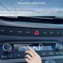 2PCS Car Screen Protector for 2025 2024 2025 2023 Hyundai Palisade AC(SEL/XRT/Limited) Accessories Center Air Conditioner Nano Touchscreen Protector Film HD Clear Anti-Glare