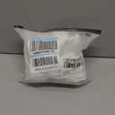 SOLY HUX Women's 3 Piece Swimsuit Bandeau Bikini Set Bathing Suit with Cover Up Dress Solid White X-Small