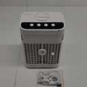 Portable Air Conditioners, 1200ML Cooling fan Mini Air Conditioner with Remote Control, 3 Wind Speed & 7 LED Light, 3 Cool Mist & 1-3H Timer, Personal Air Conditioner Evaporative Air Cooler for Room/Office